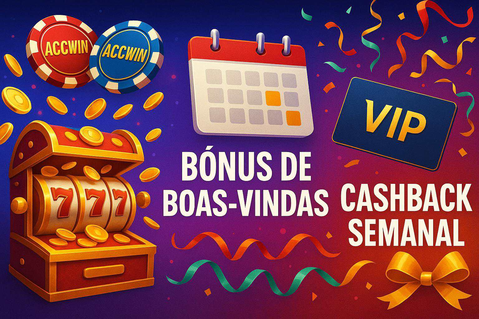 O bônus promocional ACCWIN é uma ótima maneira de começar sua aventura