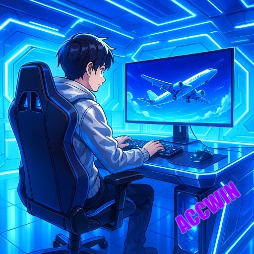 Imagem promocional da ACCWIN mostrando a plataforma e suas vantagens