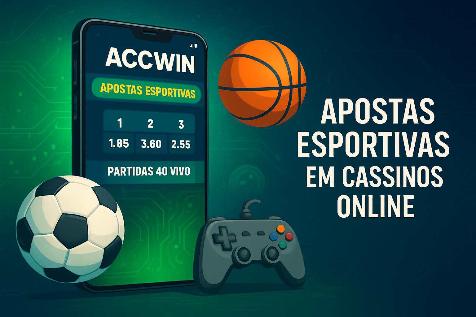 Aposte em apostas esportivas no cassino online ACCWIN