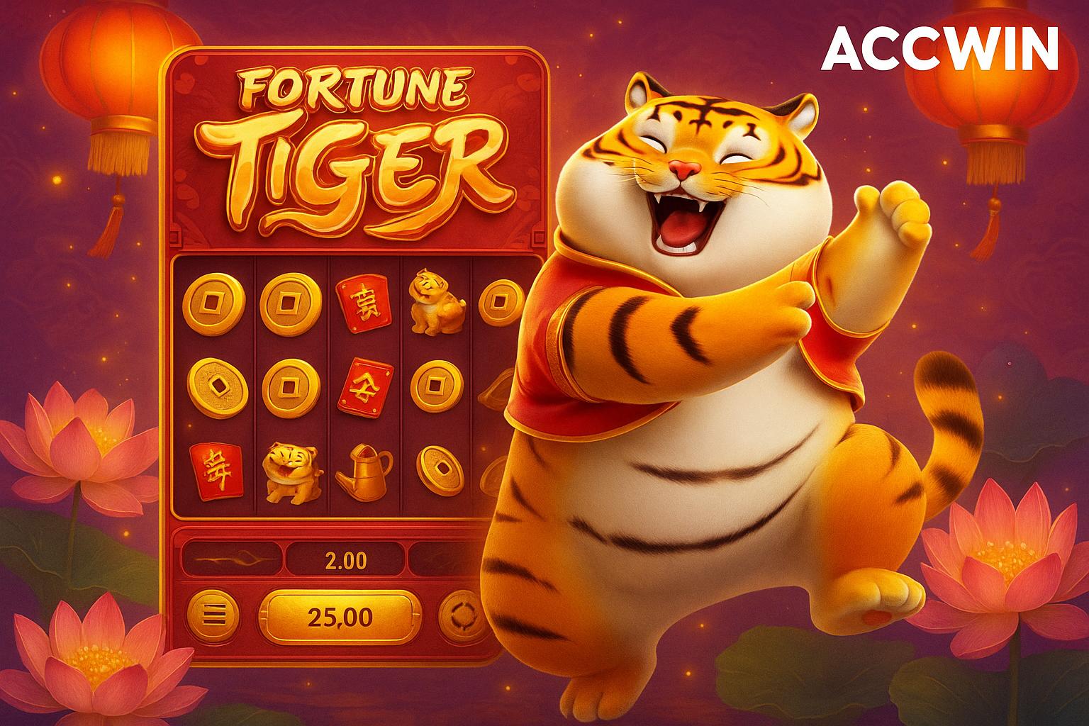 Fortune Tiger é um jogo imperdível no ACCWIN Casino