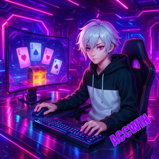 Imagem promocional da ACCWIN destacando a plataforma e seus benefícios