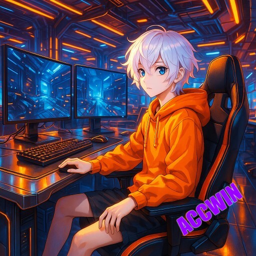 Imagem promocional da ACCWIN mostrando a plataforma e suas vantagens