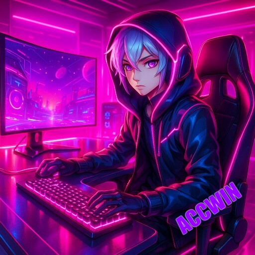 Imagem promocional da ACCWIN mostrando a plataforma e suas vantagens