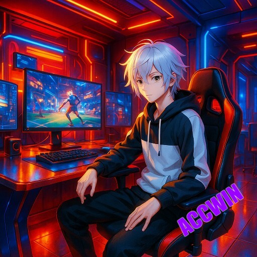 Imagem promocional da ACCWIN mostrando a plataforma e suas vantagens