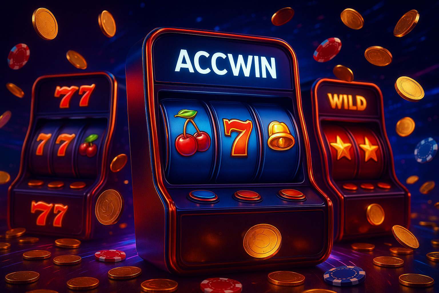 Explore o mundo das slot machines no ACCWIN Casino